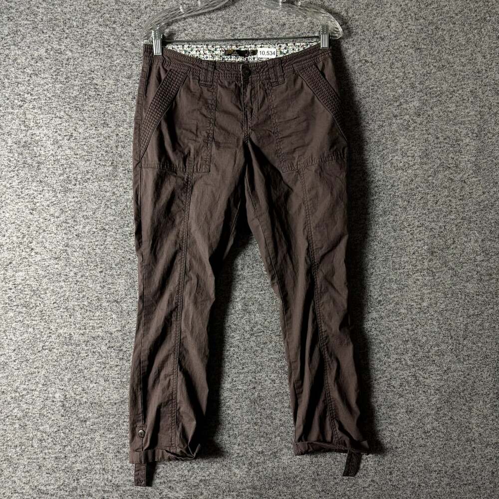 Prana Women's Size 4 Organic Cotton Skinny Leg Cropped Pants